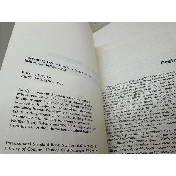 How To Program Microcomputers William Barden Jr. 1977 First Edition PB - Picture 2 of 3